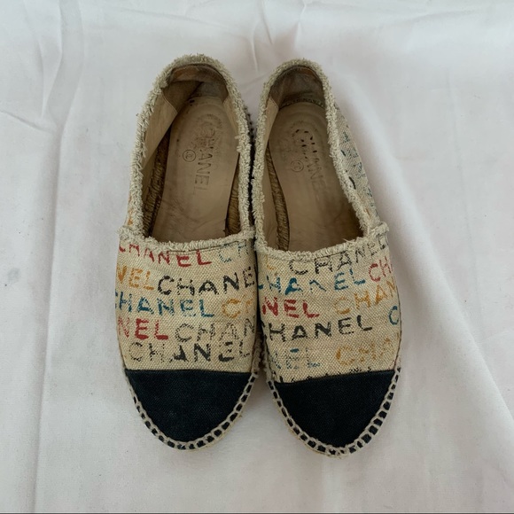 Chanel Graffiti Espadrilles - Picture 9 of 10